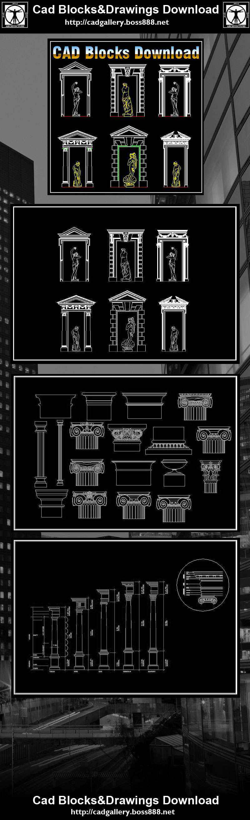 【European Classical elements Blocks】 【European Classical elements Blocks】