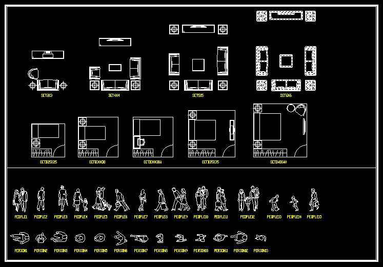 Architecture CAD Download DWG - Essential Building Blocks Starter Pack | Free Download - Image 3