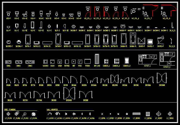 Architecture CAD Download DWG - Essential Building Blocks Starter Pack | Free Download - Image 5