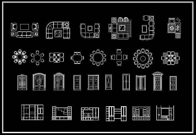 Architecture CAD Download DWG - Essential Building Blocks Starter Pack | Free Download - Image 6