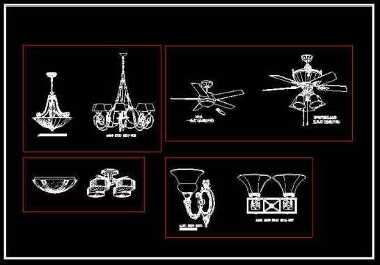 AutoCAD Blocks for Table Lamps Desk Lamp CAD Blocks, CAD Floor Lamps, Fans, Pendant Lighting AutoCAD Blocks, Wall Sconces CAD Symbols Ceiling Description