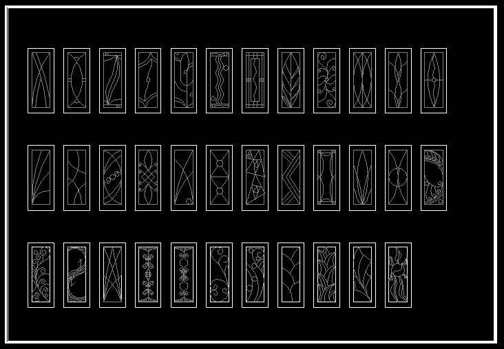 CAD Download DWG - Curtain Wall Glazing Mullion Transom Detail | Free Download - Image 7