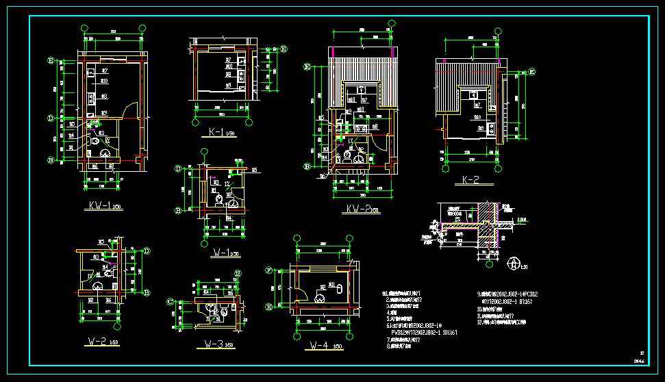 CAD Download DWG - Accessible Toilet WC Layout Part M ADA | Free Download - Image 8