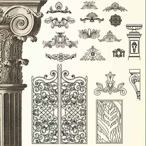Ornamental Parts of Buildings 3