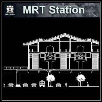 MRT Station Cad Drawings 2