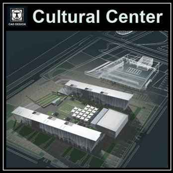 Cutural Center Cad Drawings 1