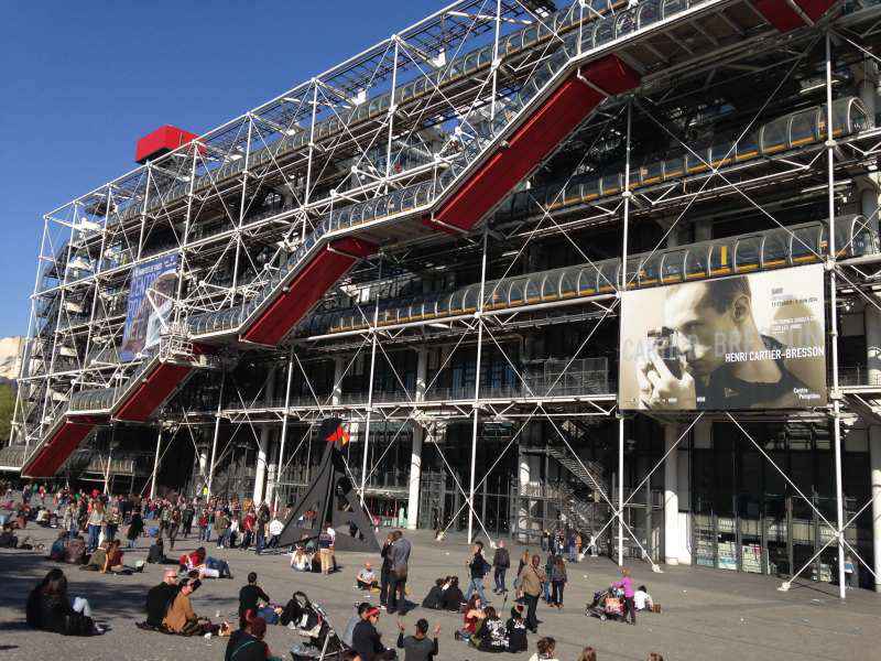 đăWorld Architecture ProjectsăLe centre Pompidou CAD Drawings - Image 7