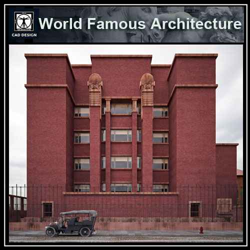 Larkin building-Frank lloyd wright