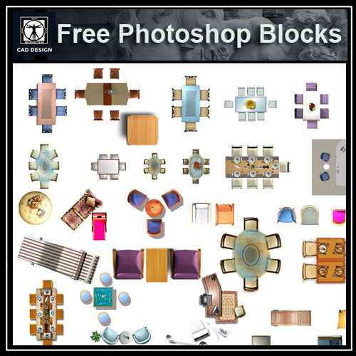 Free Photoshop PSD Desk Blocks 2