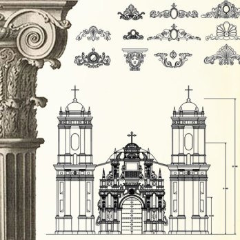 Ornamental Parts of Buildings 12