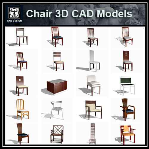 Chair 3D Cad Models