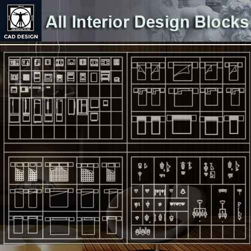 All Interior Design Blocks Bundle 5
