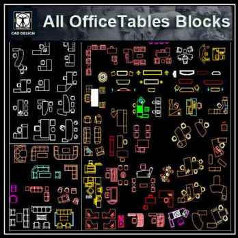 All Office Tables Bundle