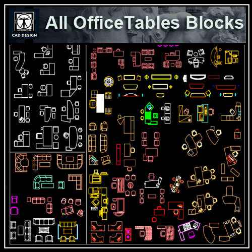 All Office Tables Bundle