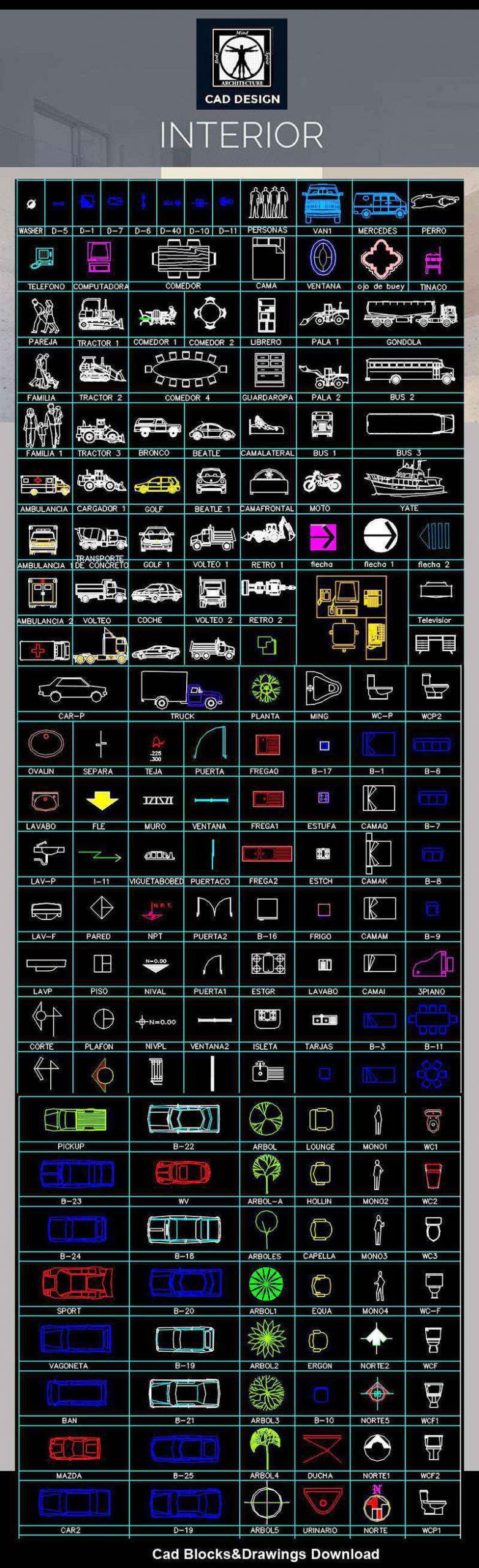 All Interior Design Blocks Bundle 3 - Image 2