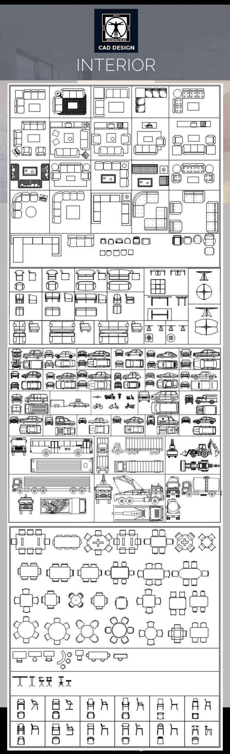 All Interior Design Blocks Bundle 4 - Image 2