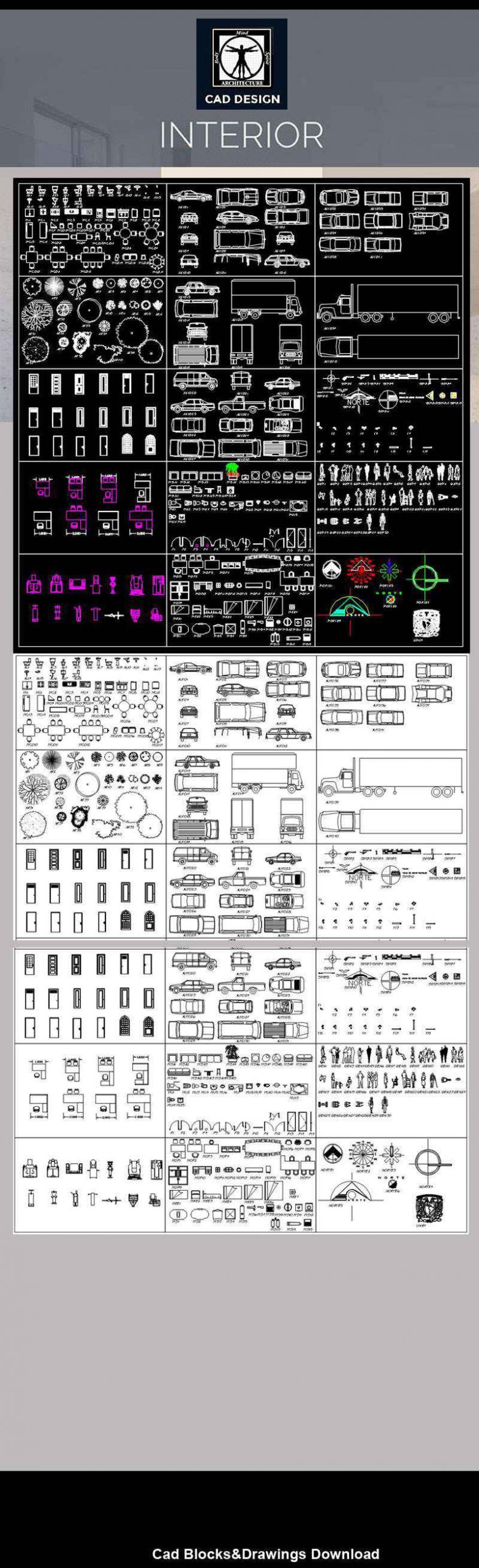 All Interior Design Blocks Bundle 6 - Image 2