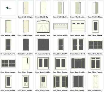 Sketchup Doors 3D models download