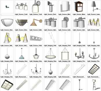 Sketchup Lighting 3D models download