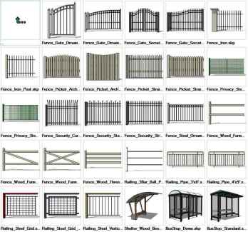 Sketchup Built Constructions 3D models download
