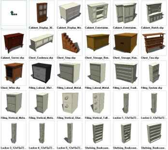 Sketchup Storage 3D models download