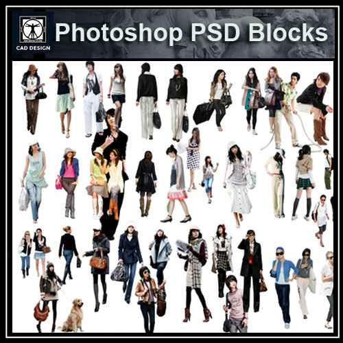 PSD People Blocks 4