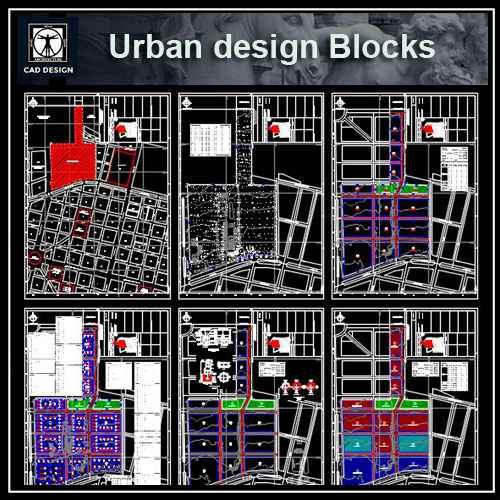 Free Urban design blocks