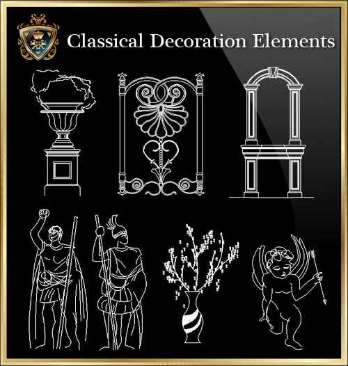 Free Classical Decoration Elements 2