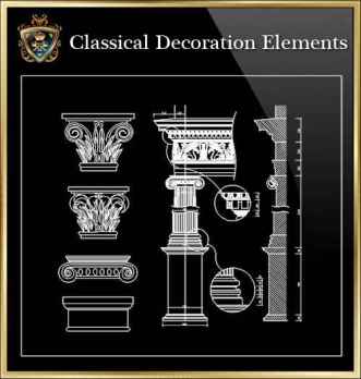 Free Classical Decoration Elements 4