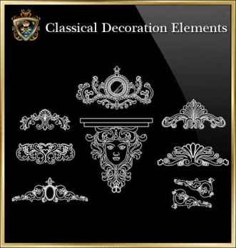 Free Classical Decoration Elements 6