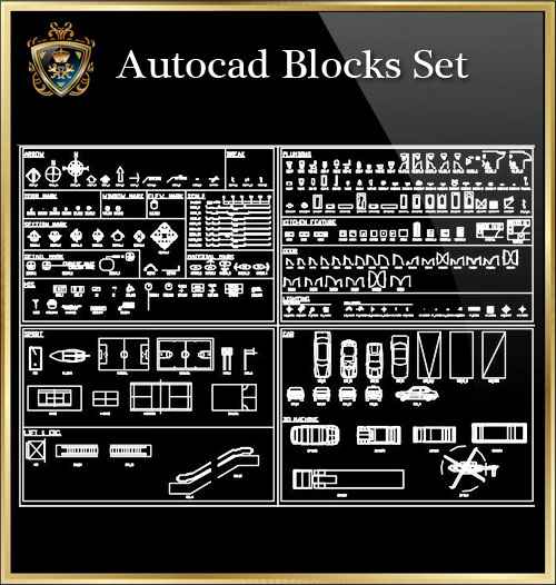 Autocad Blocks Set