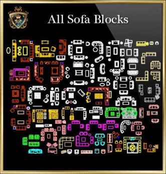 Sofa Blocks Collection (All in one!!)