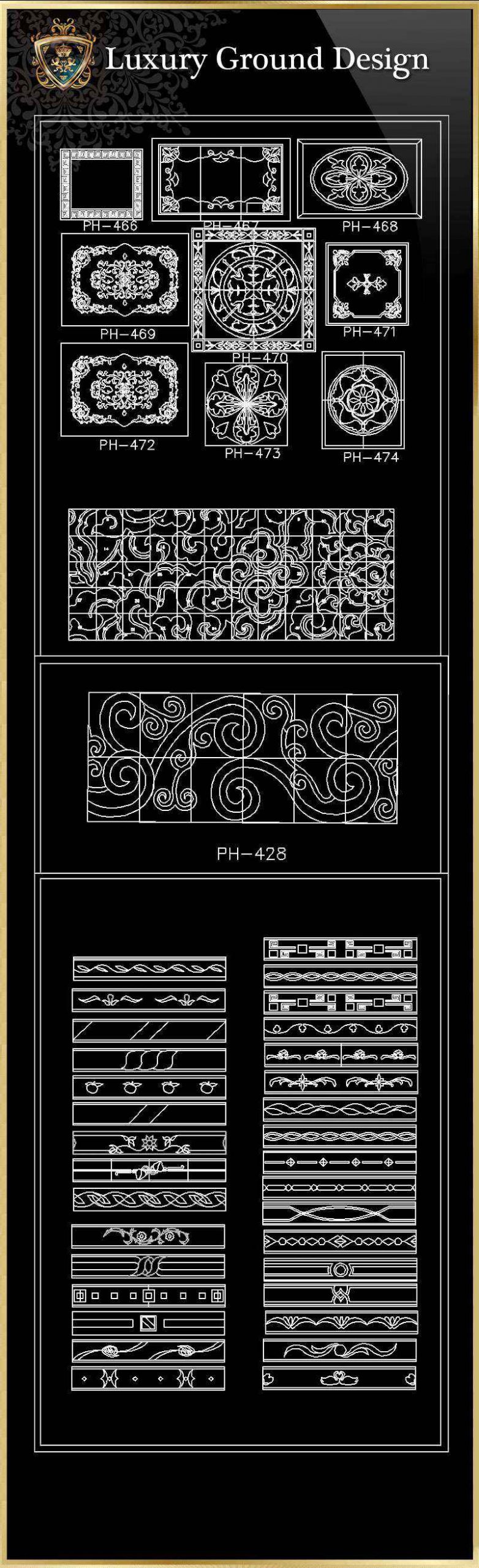Luxury Ground Design CAD Blocks - Image 3