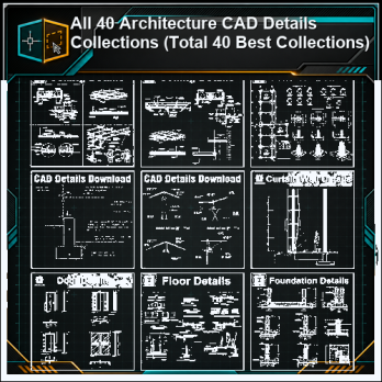 All 40 Architecture CAD Details Collections (Total 40 Best Collections) product thumbnail