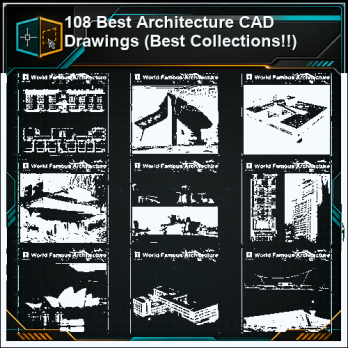 108 Best Architecture CAD Drawings (Best Collections!!) product thumbnail