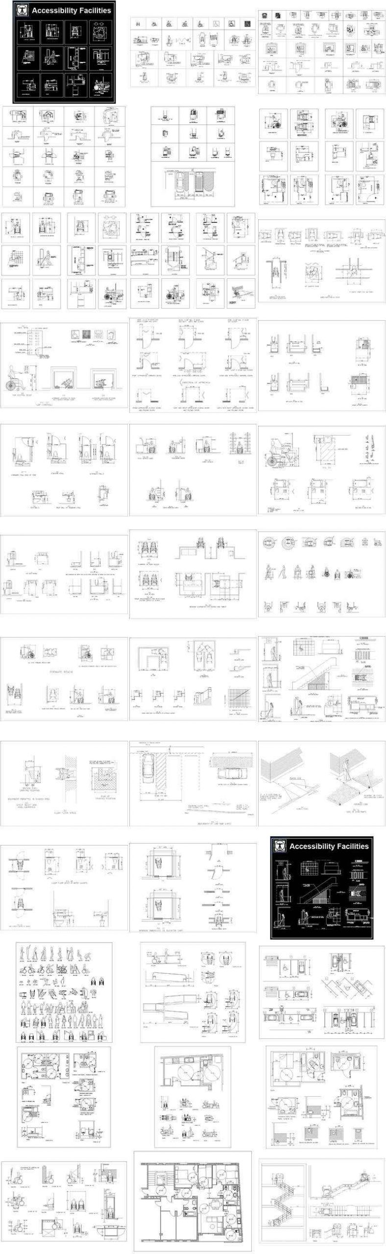 💎【All 40 Architecture CAD Details Collections】 (Total 40 Best Collections)💎 - Image 11