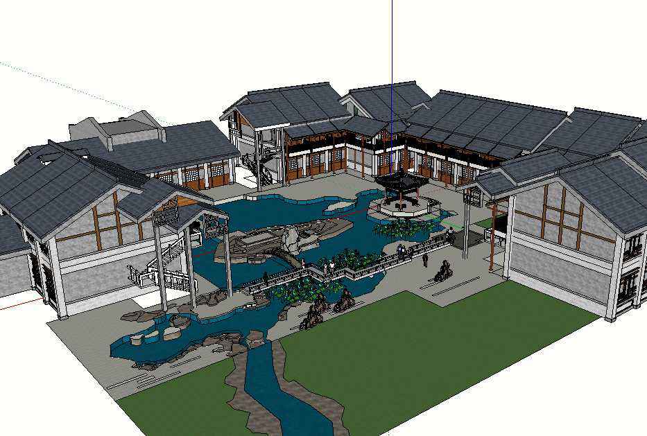 【20 Kinds of Chinese Landscape Sketchup 3D Models】(Best Collections!!) - Image 4