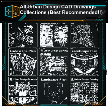 All Urban Design CAD Drawings Collections (Best Recommended!!) product thumbnail