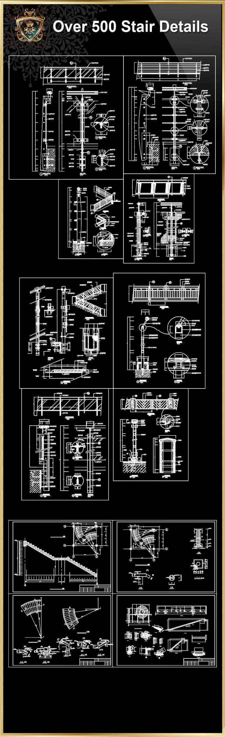 Over 500 Stair Details-Components of Stair,Architecture Stair Design - Image 26