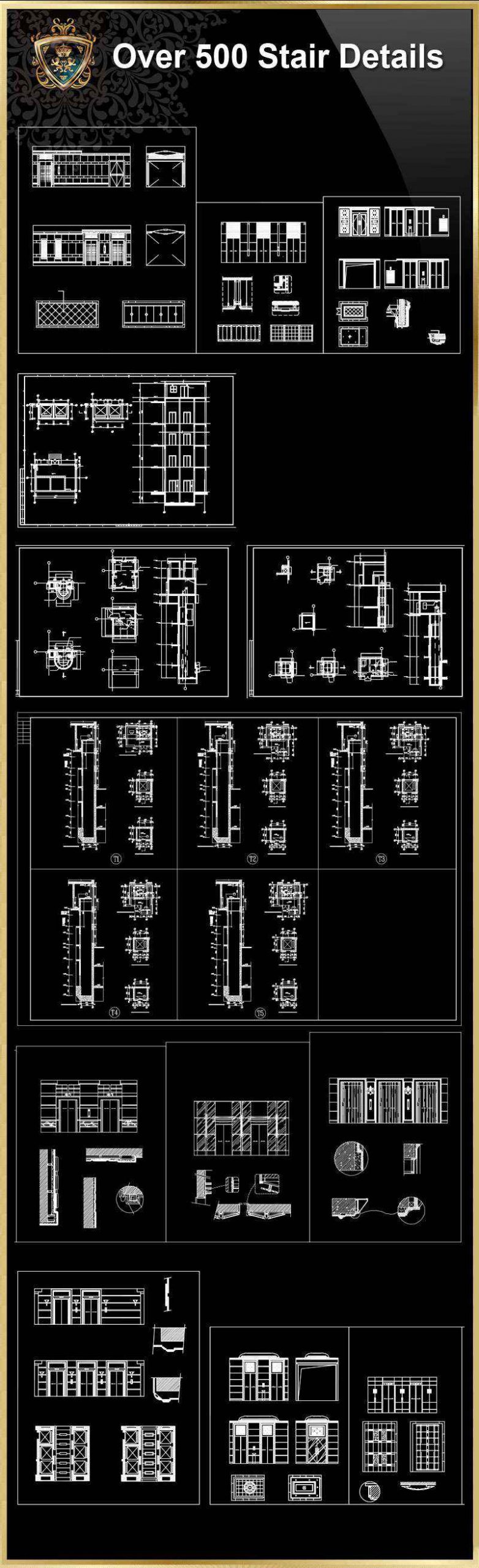 Over 500 Stair Details-Components of Stair,Architecture Stair Design - Image 23