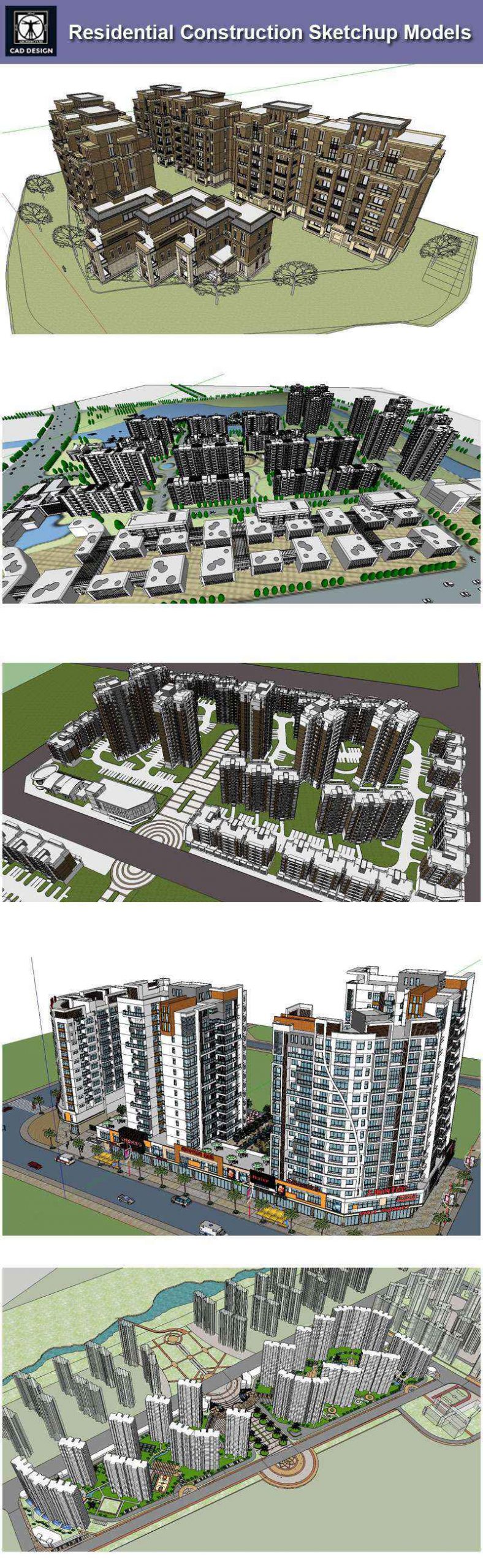 【Download 25 Residential Construction Sketchup 3D Models】 (Recommanded!!) - Image 4