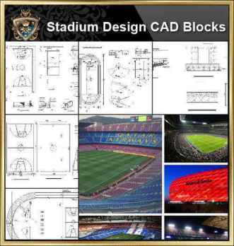 ★【Stadium CAD Blocks-Stadium,Gymnasium, track and field, playground, Sports hall V.2】@basketball court, tennis court, badminton court, long jump, high jump ,CAD Blocks,Autocad Blocks,Drawings,CAD Details