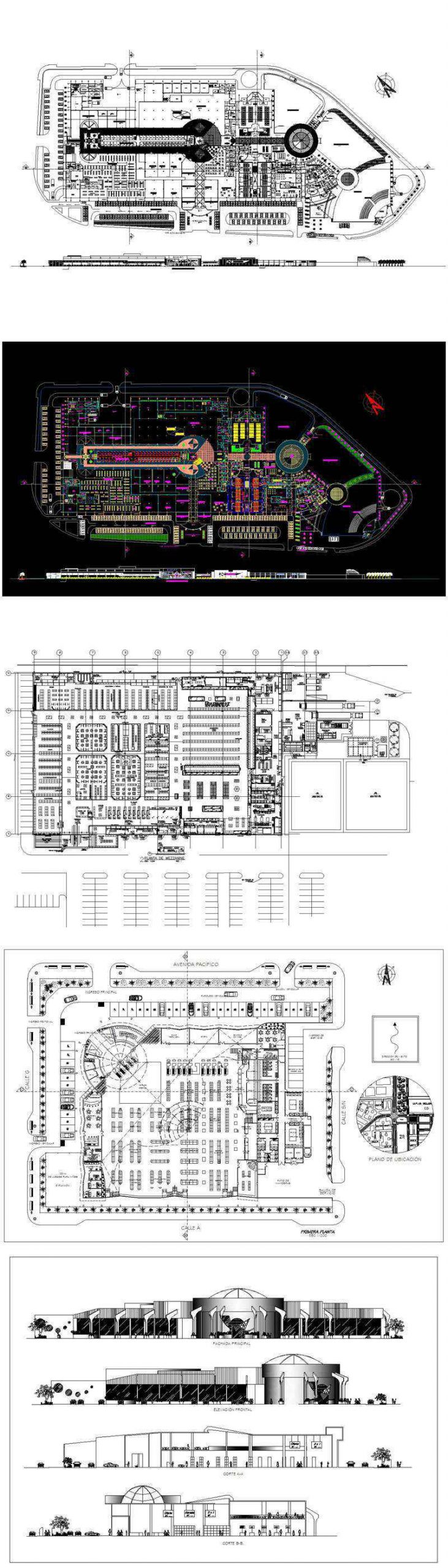 ★【Shopping Centers,Store CAD Design Blocks,Details Bundle】@Shopping centers, department stores, boutiques, clothing stores, women's wear, men's wear, store design-Autocad Blocks,Drawings,CAD Details - Image 2