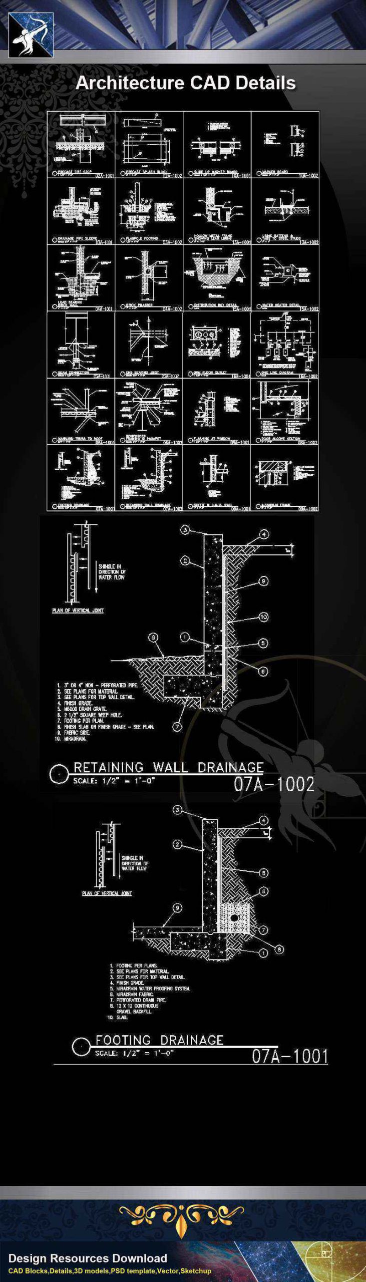 【Architecture CAD Details Collections】Architecture CAD Details Collection - Image 2