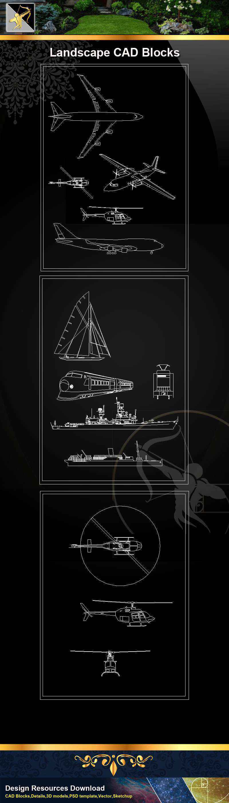 ★【Transportation Blocks】@Autocad Blocks,Drawings,CAD Details,Elevation