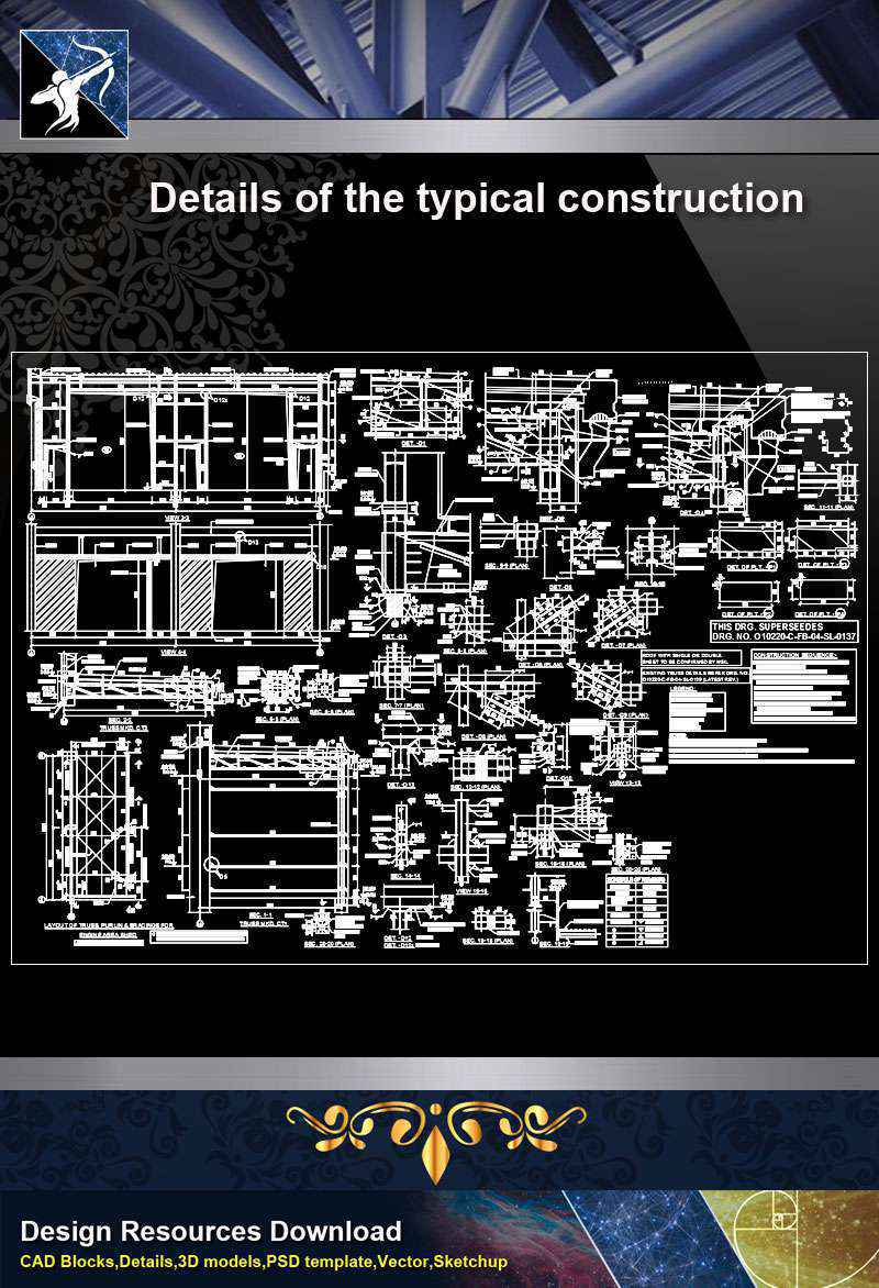 Details of the typical construction