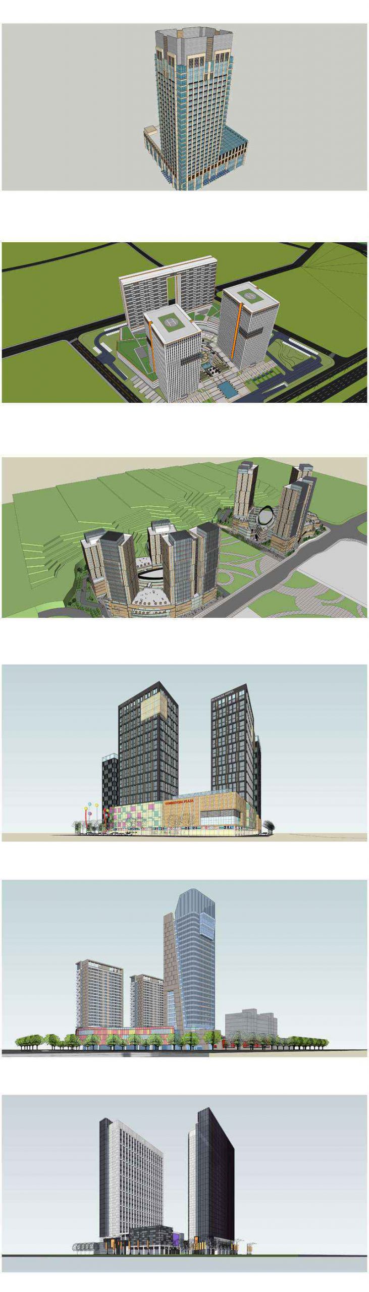 ★Total 98 Types of Commercial,Residential Building Sketchup 3D Models Collection(Best Recommanded!!) - Image 13