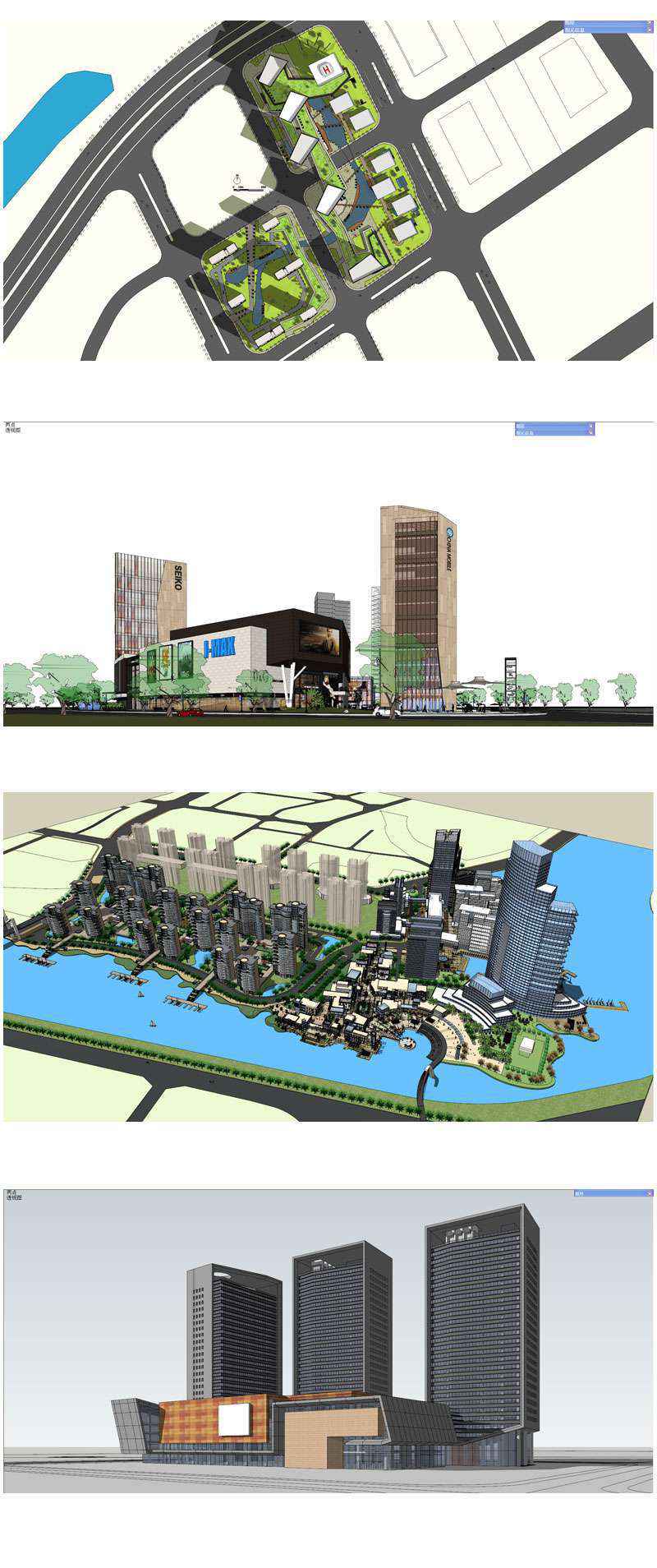 ★Best 28 Types of Residential and Business Building Sketchup 3D Models Collection(Recommanded!!) - Image 2