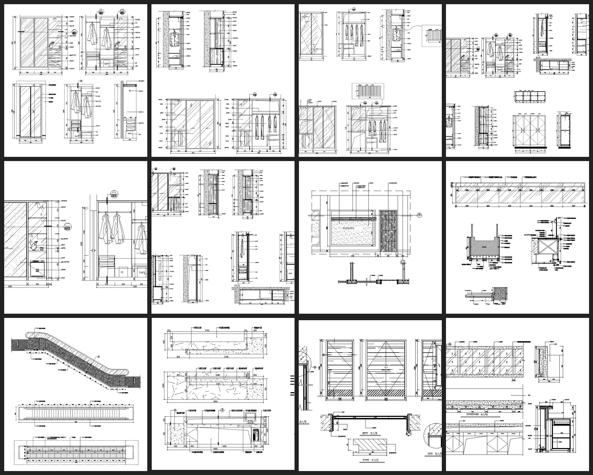 ★【Construction CAD Details Collections】All kinds of Construction CAD Details Bundle - Image 12