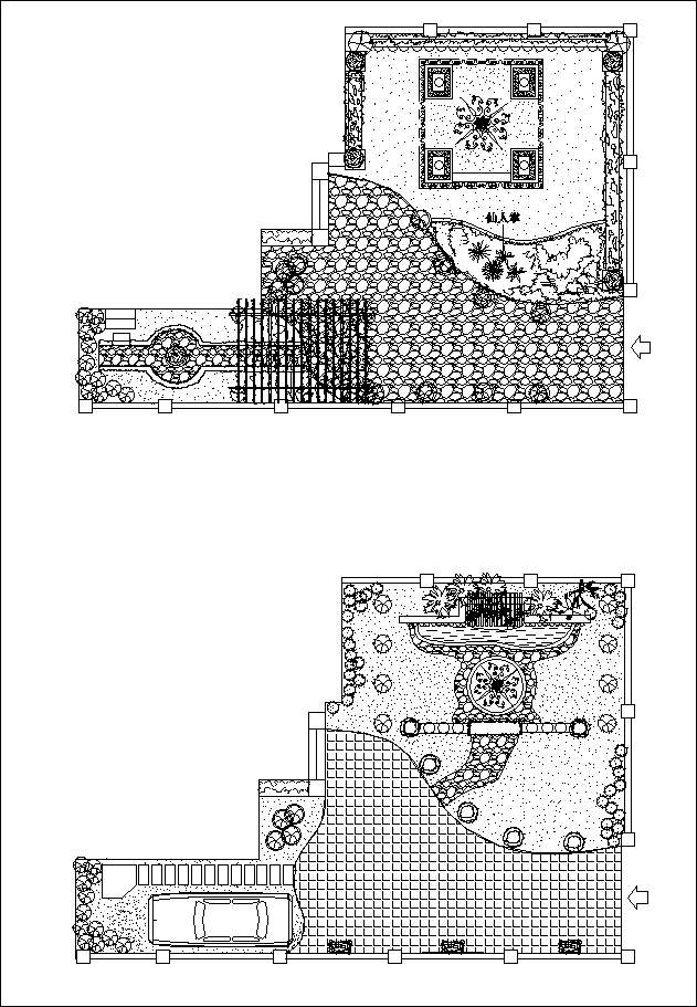 ★【Villa Landscape design,Rooftop garden,Community garden CAD Drawings Bundle V.2】All kinds of Landscape design CAD Drawings - Image 3